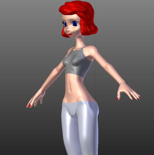 Cartoon Girl preview image